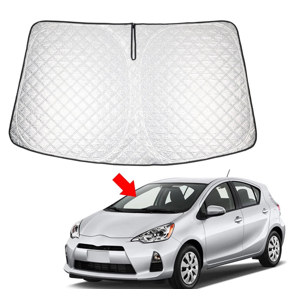 Windshield Folding Sun Shade for Toyota Prius C (2012–2019)