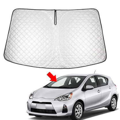 Windshield Folding Sun Shade for Toyota Prius C (2012–2019)