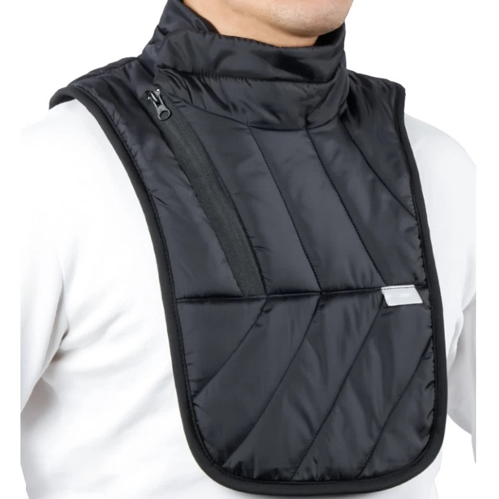 Cycling Lightweight Windproof Chest and Neck Warmer with Fleece Material