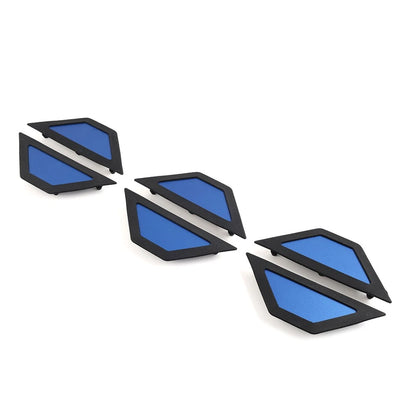 Footboard Foot Rest Pad for Honda Forza NSS 750 (2021–2022) Blue