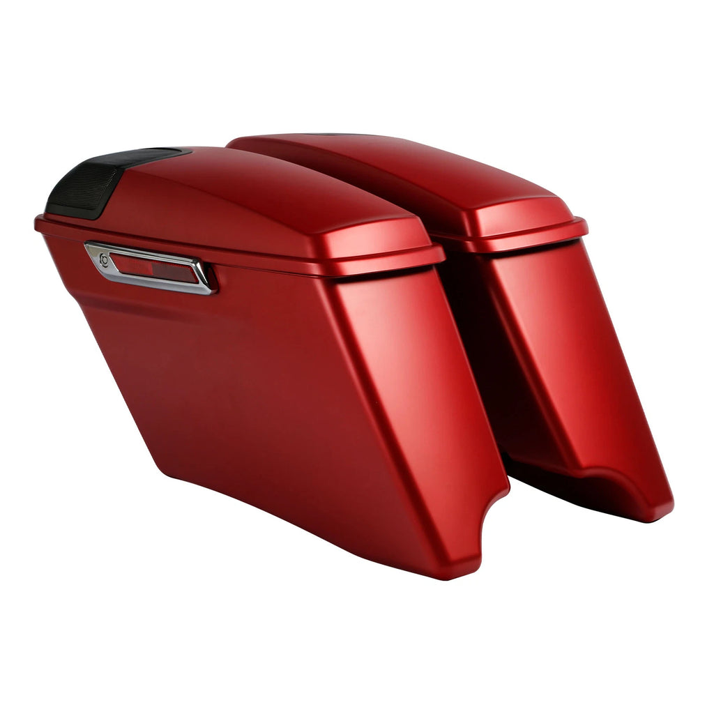 Saddlebags with Speaker Lids for Harley CVO Road Glide (2014–2024)