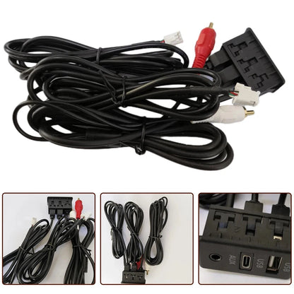 USB & Type-C Interface Extension Cable Adapter for Car Navigation (4 Pin, 6 Pin)