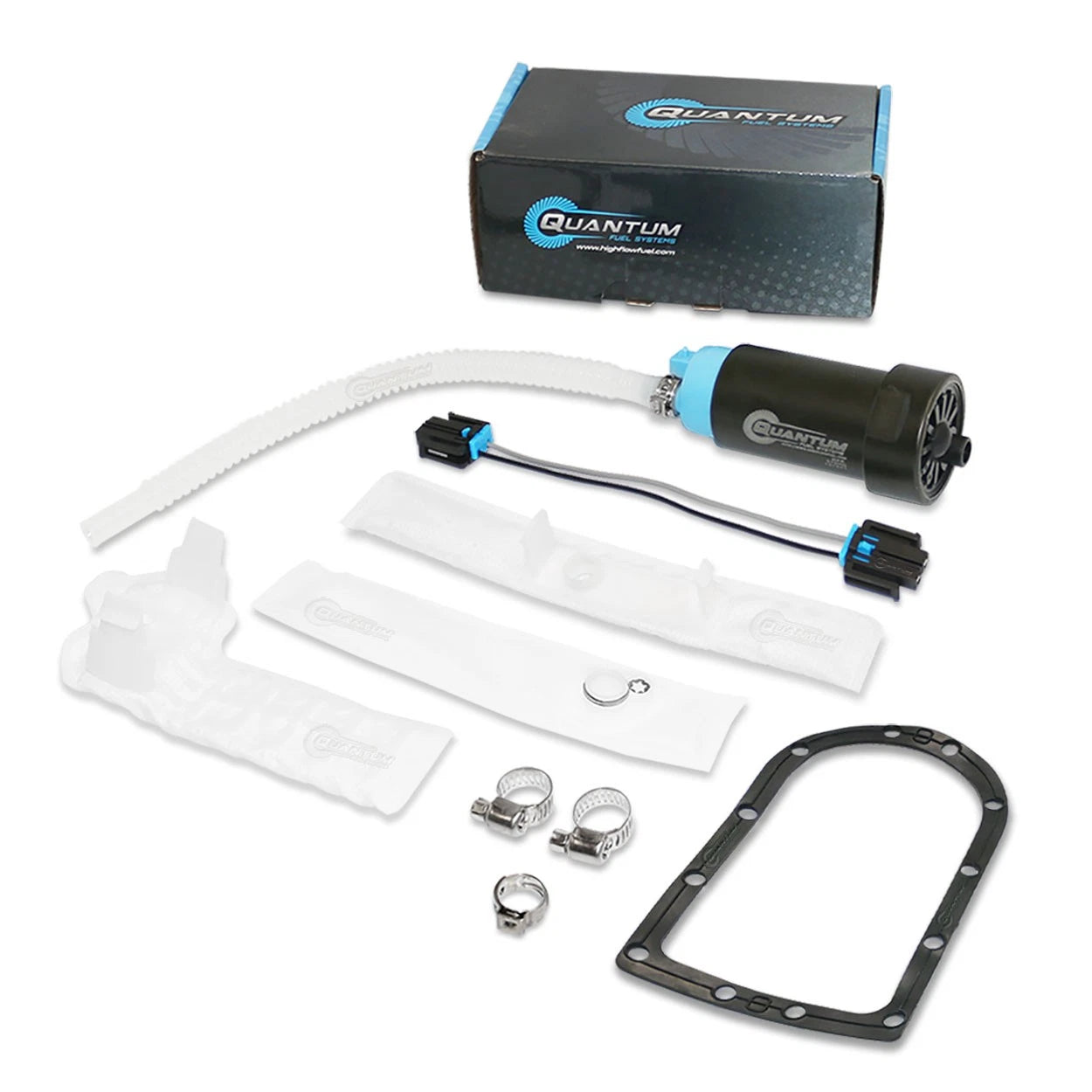 QFS Fuel Pump + Gasket for Harley-Davidson Dyna (2004–2017)