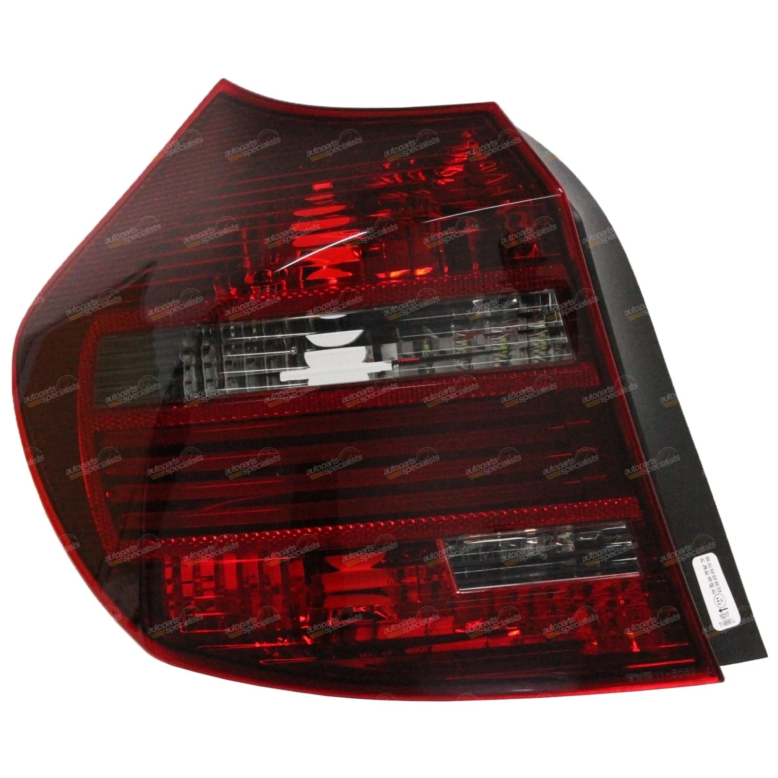 2X Blackline LED Tail Lights for BMW 1 Series E87 (2007–2011)