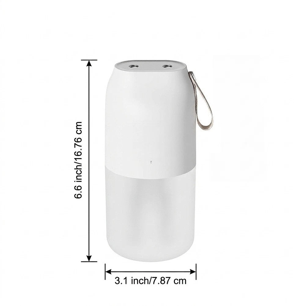 Adjustable Fog Output Humidifier for Universal Use (300ml Water Tank)