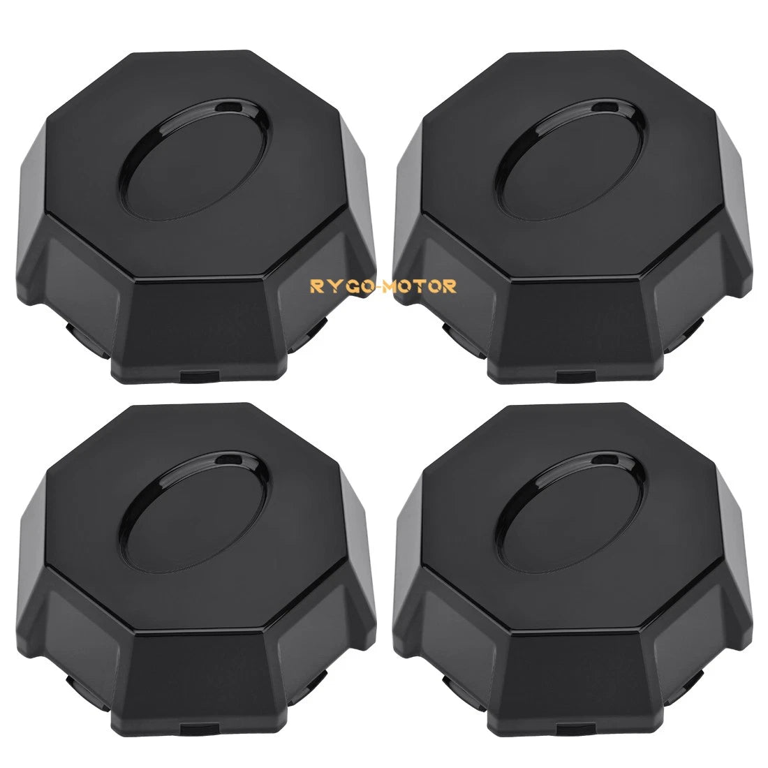 Set of 4 Wheel Rim Caps for Polaris Ranger XP 900, Ranger Crew XP 900 (2013–2019)