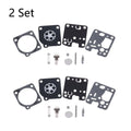 Set of 2 Carburetor Repair Kits for ECHO ES230 ES231 PB230 PB231 GT-200 (RB-107)