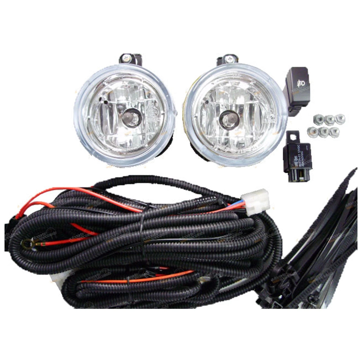 Fog Lights Pair for Holden Rodeo RA/Isuzu D-Max TF (2003–2012) L+R