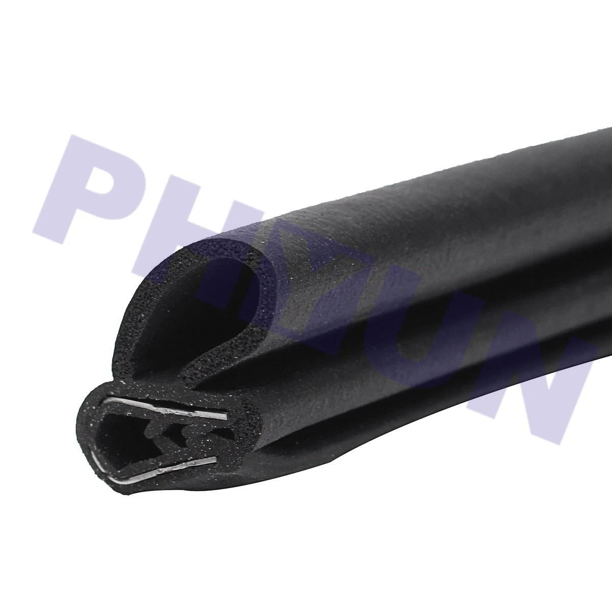 120" Universal Rubber Seal Trim for Car Door Trunk Lip Edge Protector