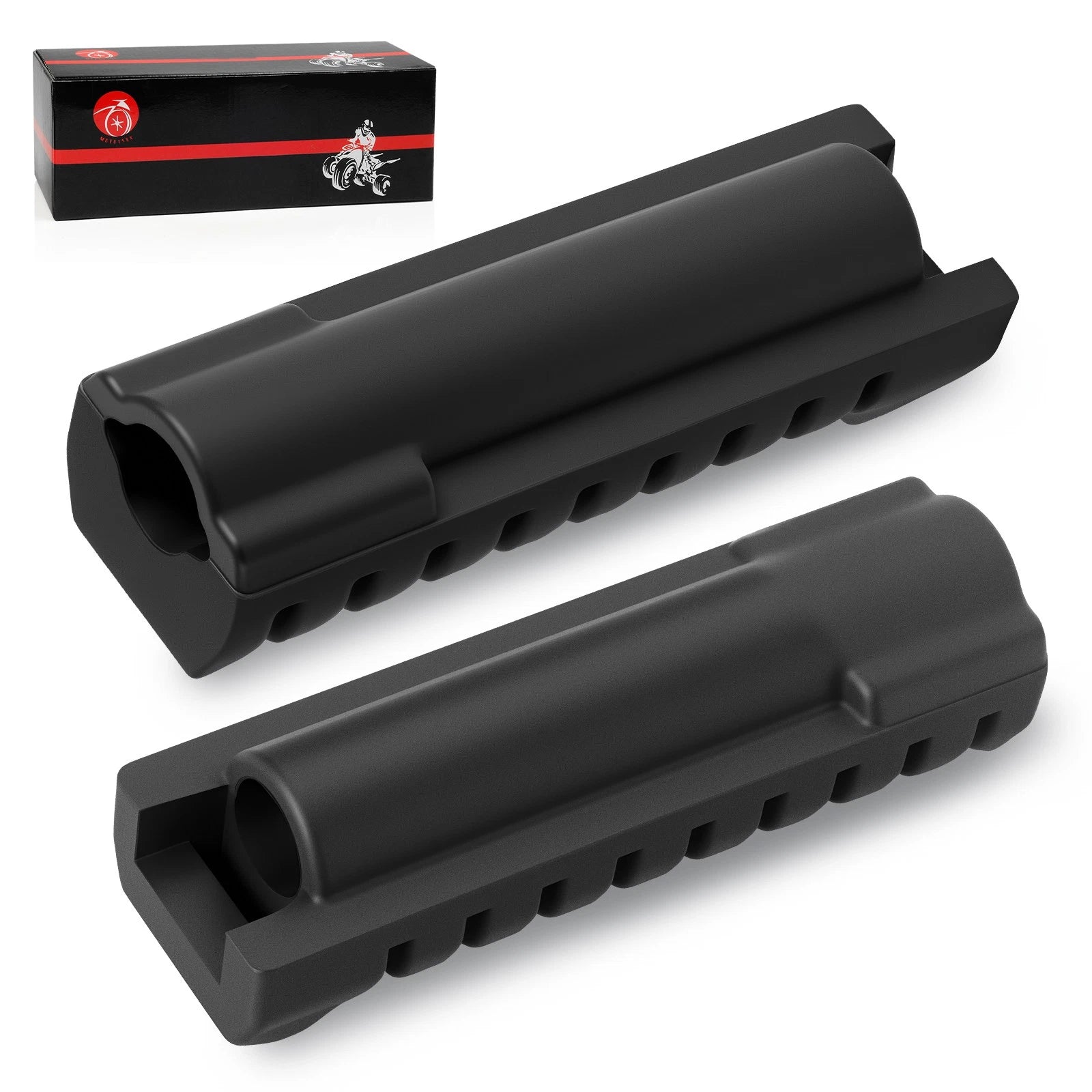 2 Pack Rubber Foot Rests Pegs for Suzuki LT80S (1987–1995) QuadSport 80 (1987–2006)