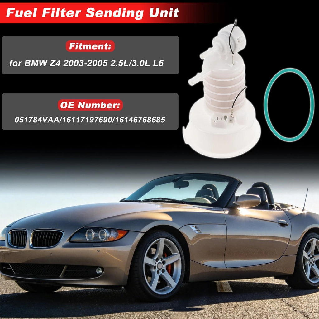 Fuel Filter Assembly Replacement for BMW Z4 2003–2005 2.5L 3.0L L6