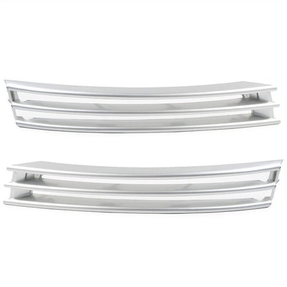 Pair Silver Front Bumper Grilles for Land Rover Range Rover L405 (2013–2017)
