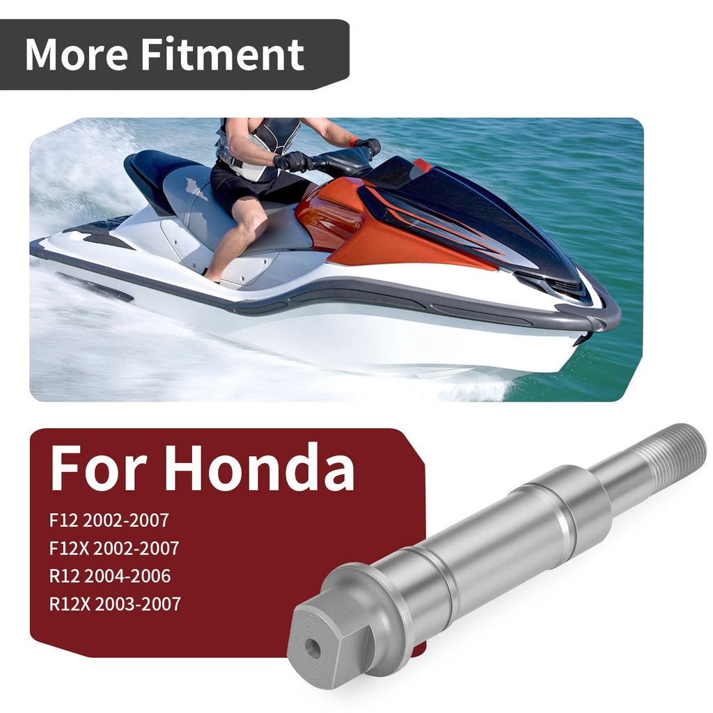 Impeller Shaft 41161-HW1-670 for Honda AquaTrax F12 F12X (2002–2007) / R12 R12X (2003–2007)