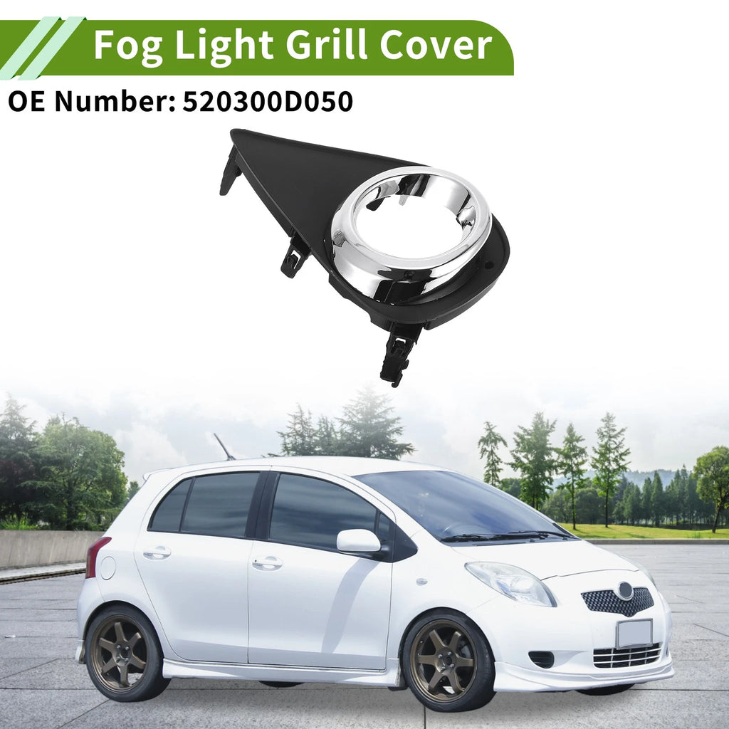 Front Right Fog Light Grill Replacement for Toyota Yaris (2015–2017)
