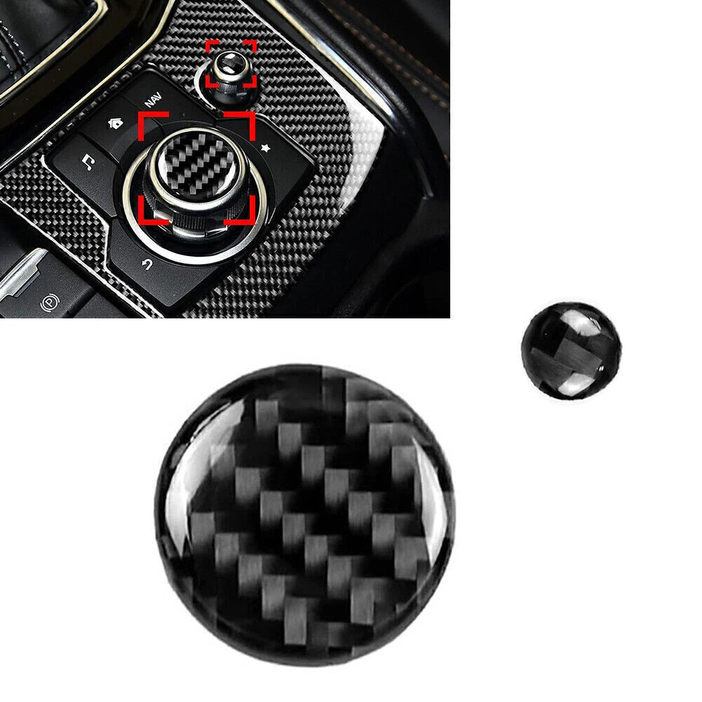 Interior Volume Button Trim For Mazda 3 2017-2021 Mazda 6 CX-5 CX-9 2016-2021 17