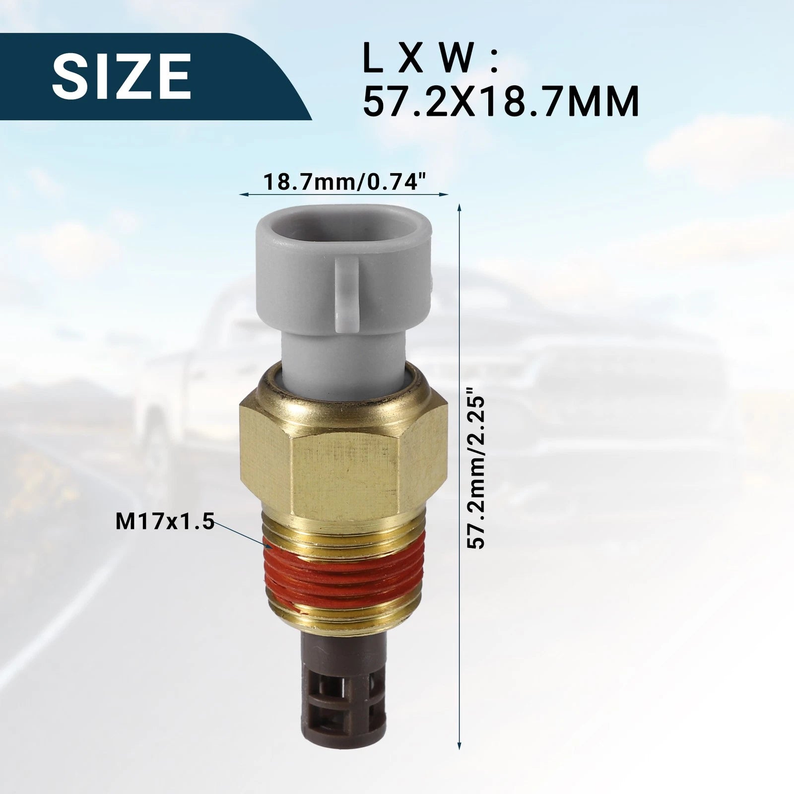 Coolant Temperature Sensor OEM Replacement for GMC C3500 (2000–2006)