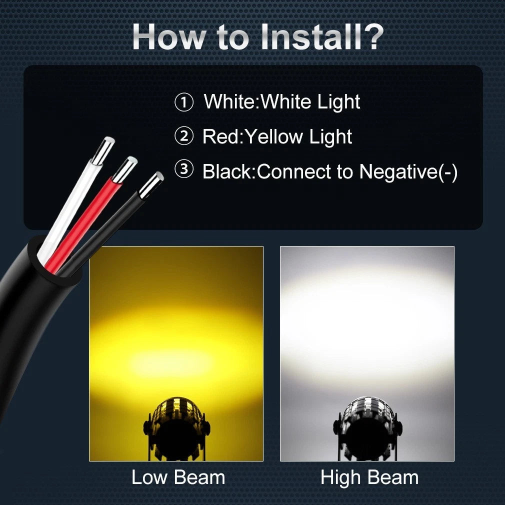 LED Headlight Fog Light for ATV (Offroad)