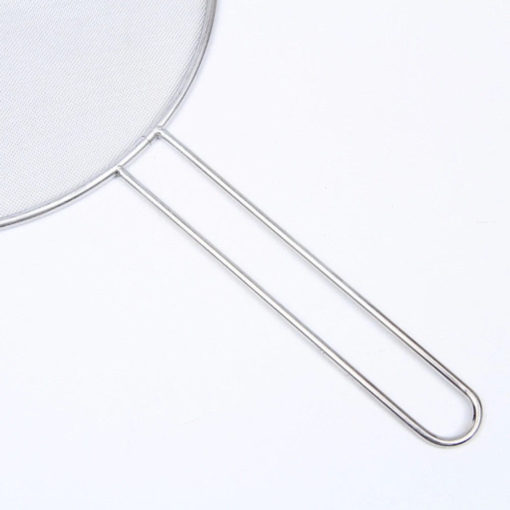 Stainless Steel Cooking Oil Cover for Splash Prevention (No Part Numbers)