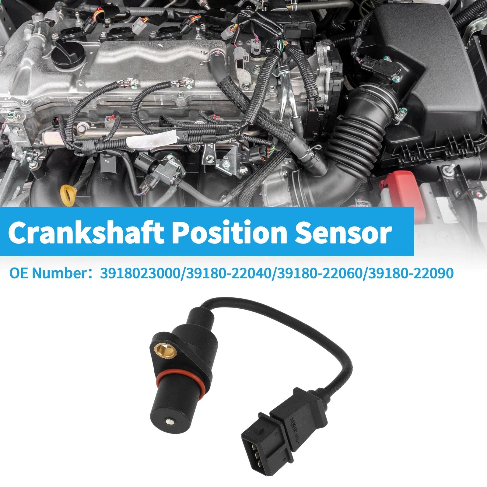 Crankshaft Position Sensor Replacement for Hyundai Accent 1.3 1.5 (2000–2005)