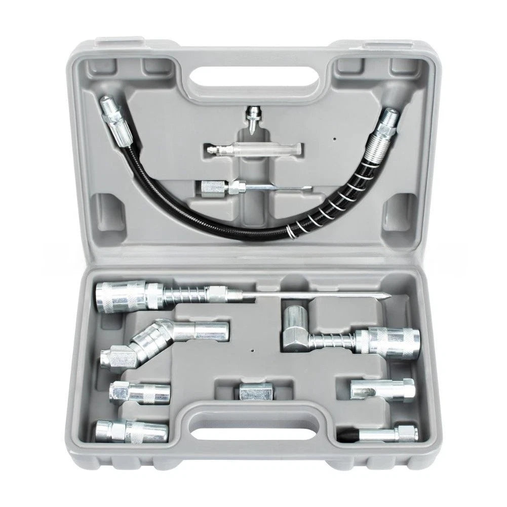 12 Piece Aluminum Lubrication Accessories Set for Brake and Suspension