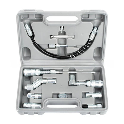 12 Piece Aluminum Lubrication Accessories Set for Brake and Suspension