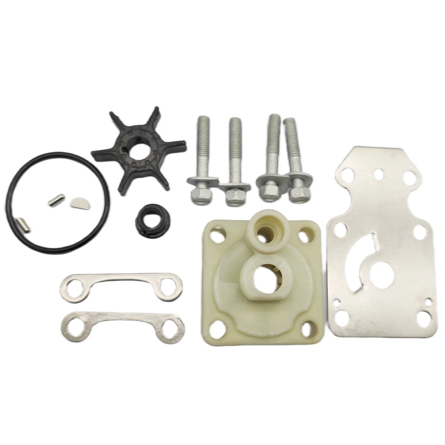 Water Pump Impeller Kit for Yamaha F15C, F20 (4 Str 15-20 HP) EPM 6AH-W0078-00