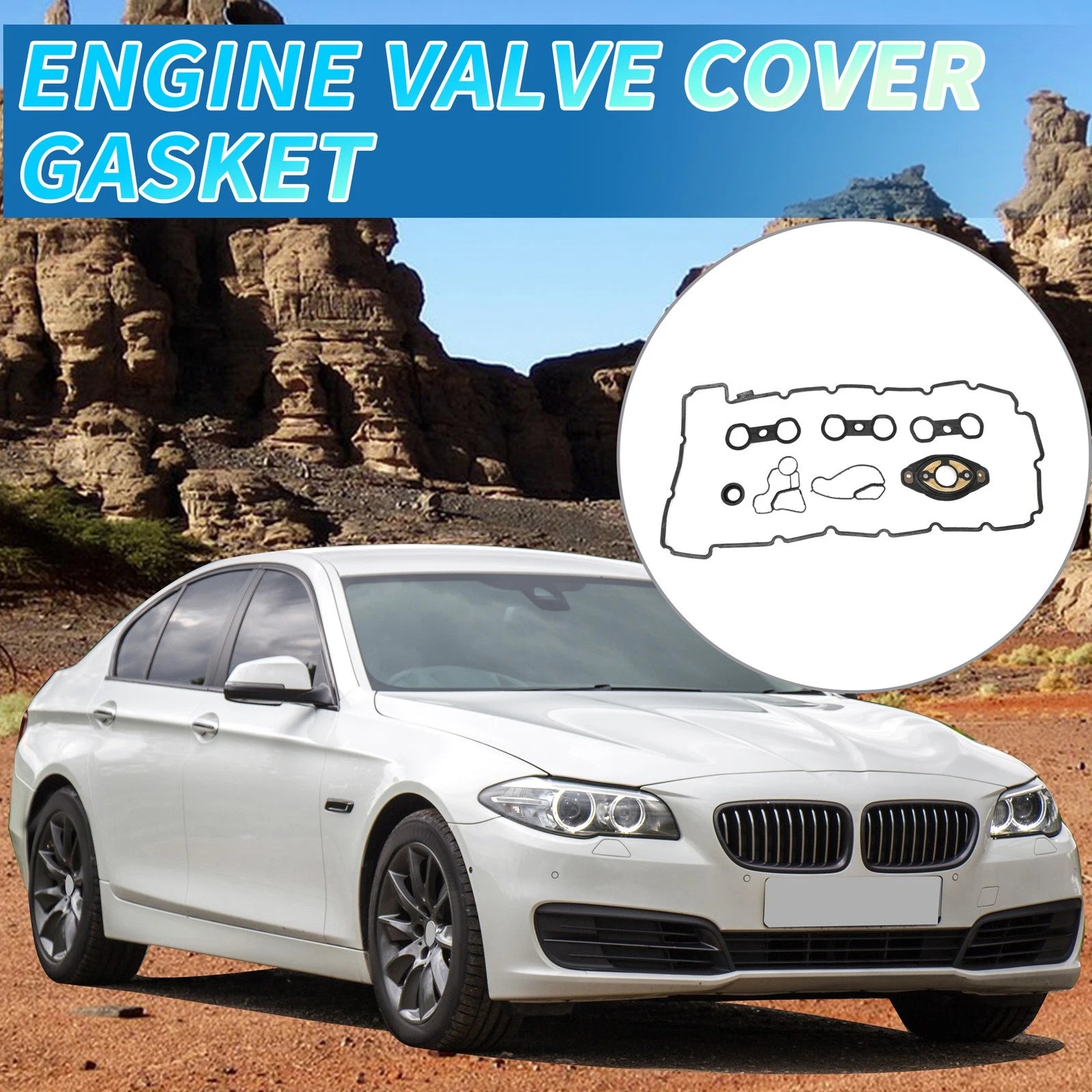 Valve Cover Gasket Set for BMW 1 Series E82 128i (2008–2013)