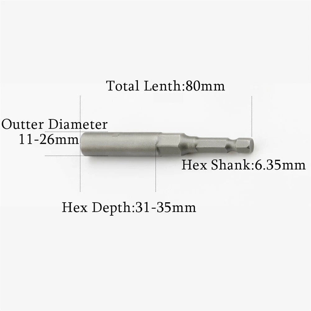 Set of 5 Hex Sockets for (5.5/6/7/8/9mm)
