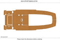EVA Foam Teak Deck Floor Mat for Sportsman 247OE (2023)