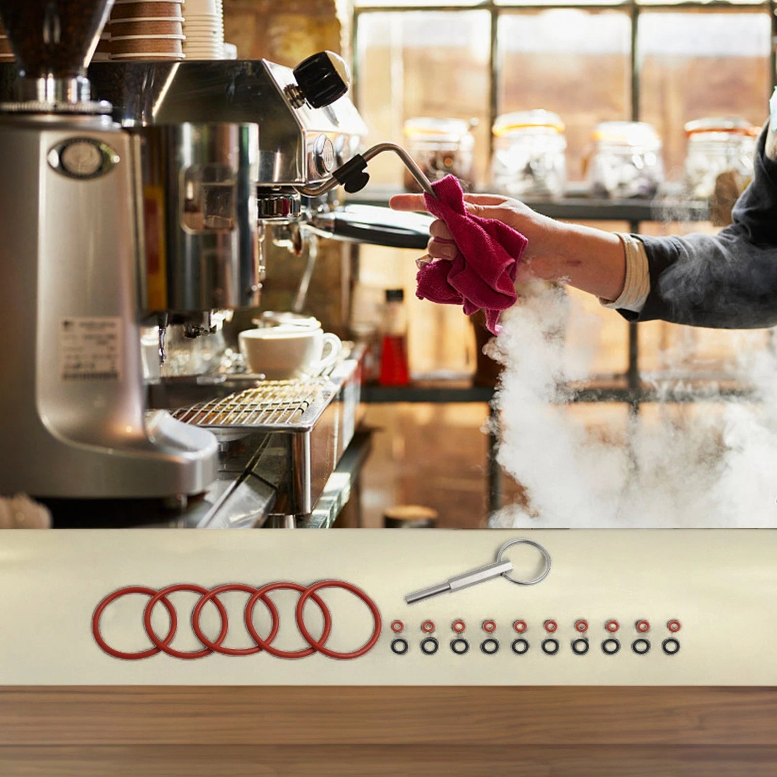 O Ring Maintenance Kit for Coffee Machines (Portable Tool Set)