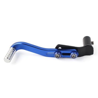 CNC Gear Shift Lever Footrest Pedal Shifter Blue Aluminum Universal