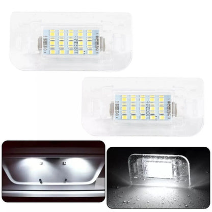 2X White LED Plate Light for Mercedes Benz B Class W246 W242