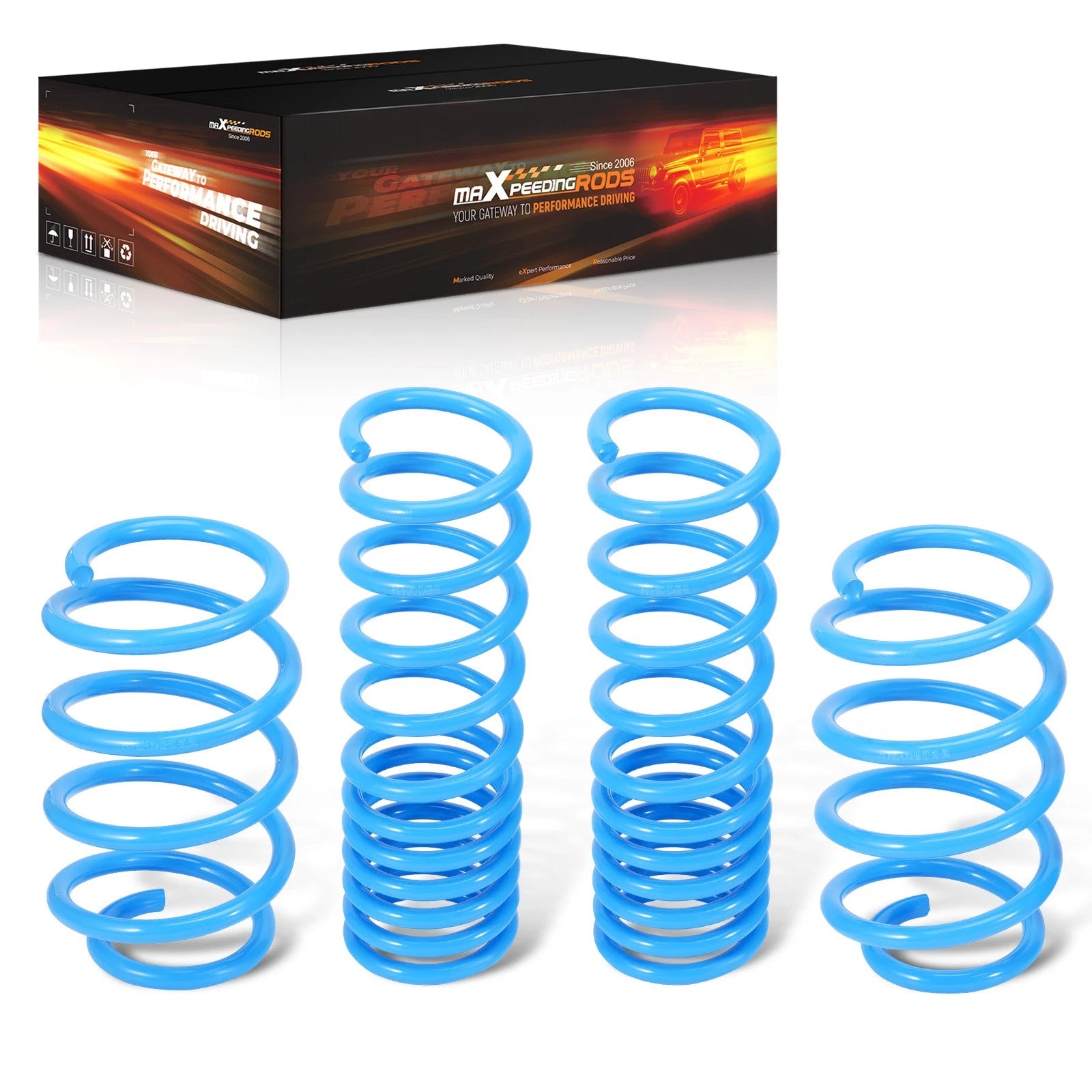 Lowering Springs Kit for Ford Escape (2014–2019) [1.5"F/1.8"R]