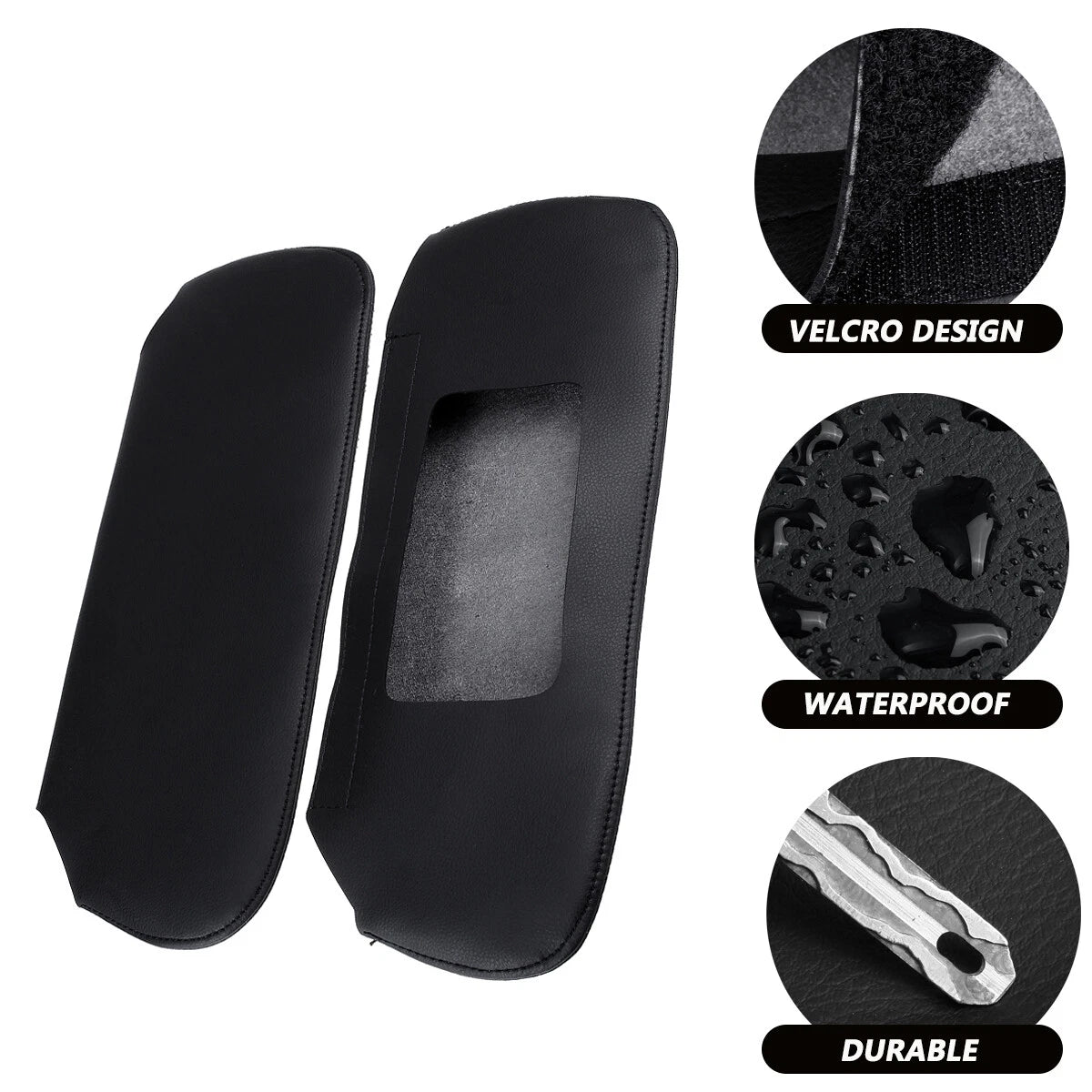Black Sun Visor Cover Skin for Chevrolet Camaro Firebird (1993–2002)