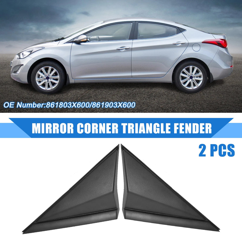 Left Right Mirror Corner Fender Cover Set for Hyundai Elantra (2014–2016)