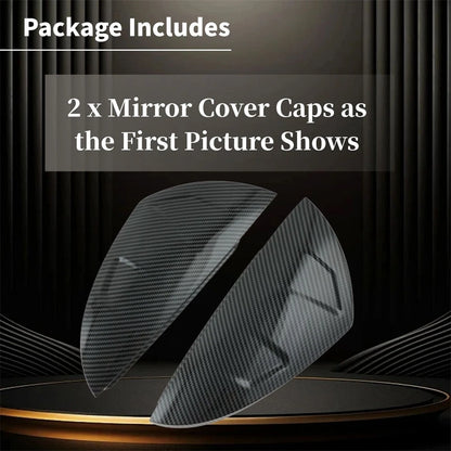 Carbon Fiber Side Mirror Covers for Lexus RC RCF ES (2019–2024)