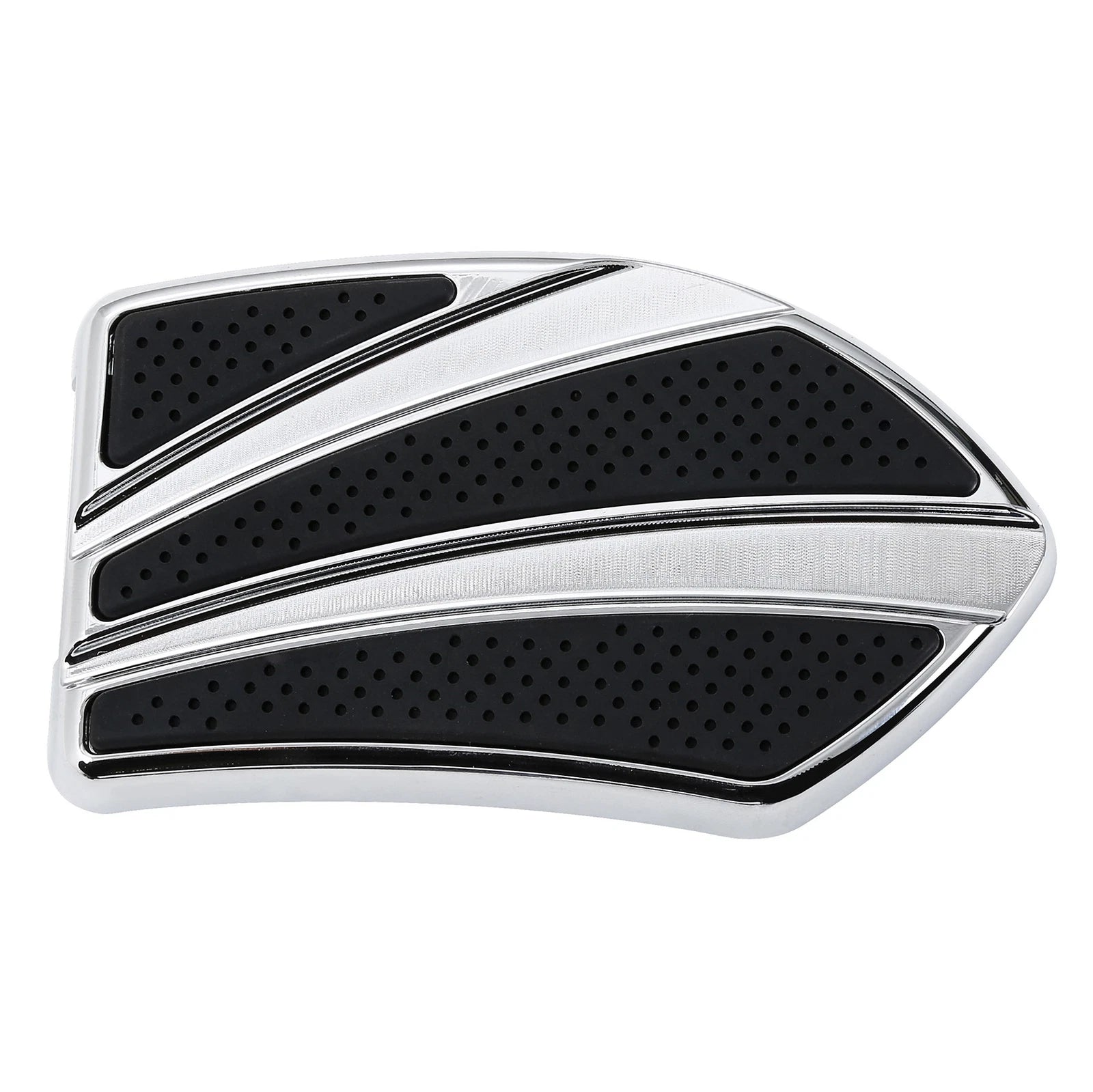 Chrome Large Brake Pedal Pad for Harley Softail Slim (2012–2017)