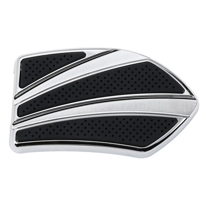 Chrome Large Brake Pedal Pad for Harley Softail Slim (2012–2017)