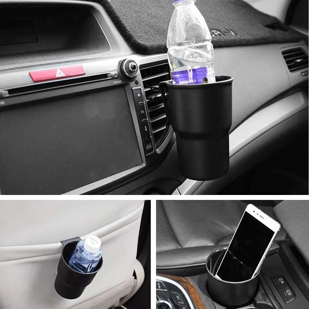 2Pcs Universal Car Cup Holder for Air Vent Door Mount