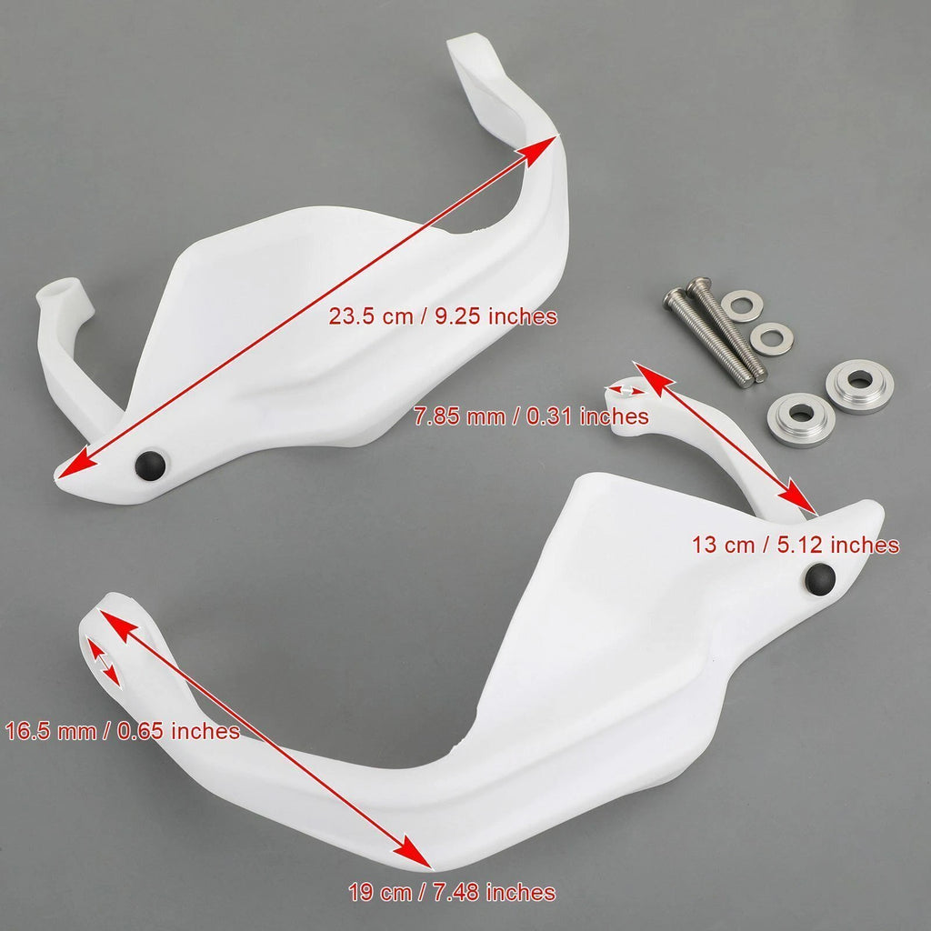 Handguard Protector Guards for BMW G310GS/G310R (2017–2019) White T9