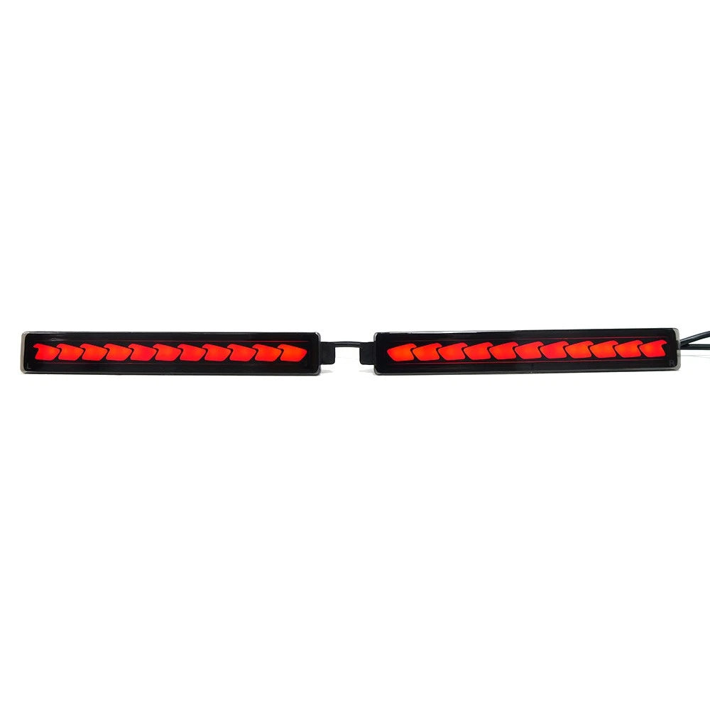 4X Smoke LED Rear Bumper Reflector Brake Light for Toyota 4Runner (2025+)