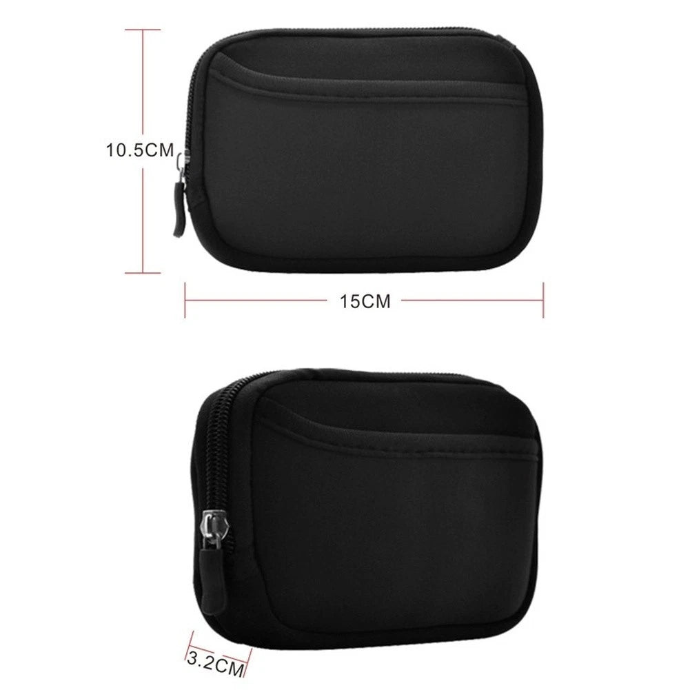 Portable Diving Material Case for P2 Wireless Speaker (15x10.5x3.2cm) Black