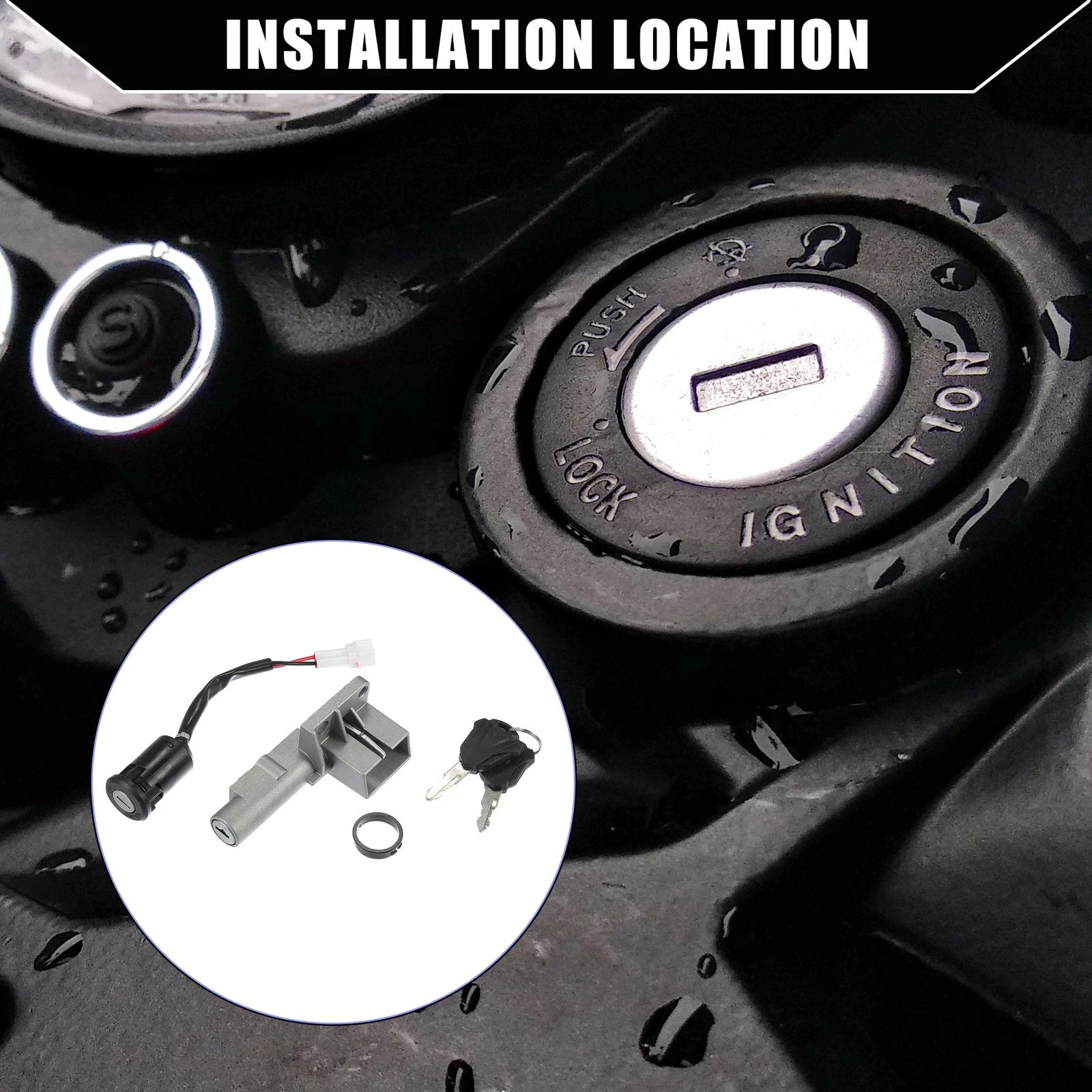 Ignition Key Switch Electric Set for Sur Ron LBX (2020–2024)