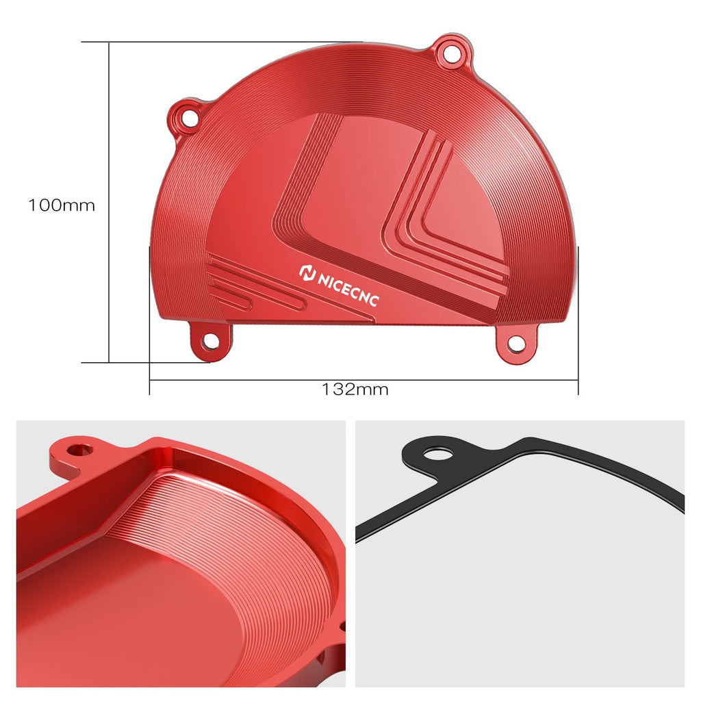Left Large Motor Guard Protector Cover for Stark Varg EX MX SM (2024–2026)