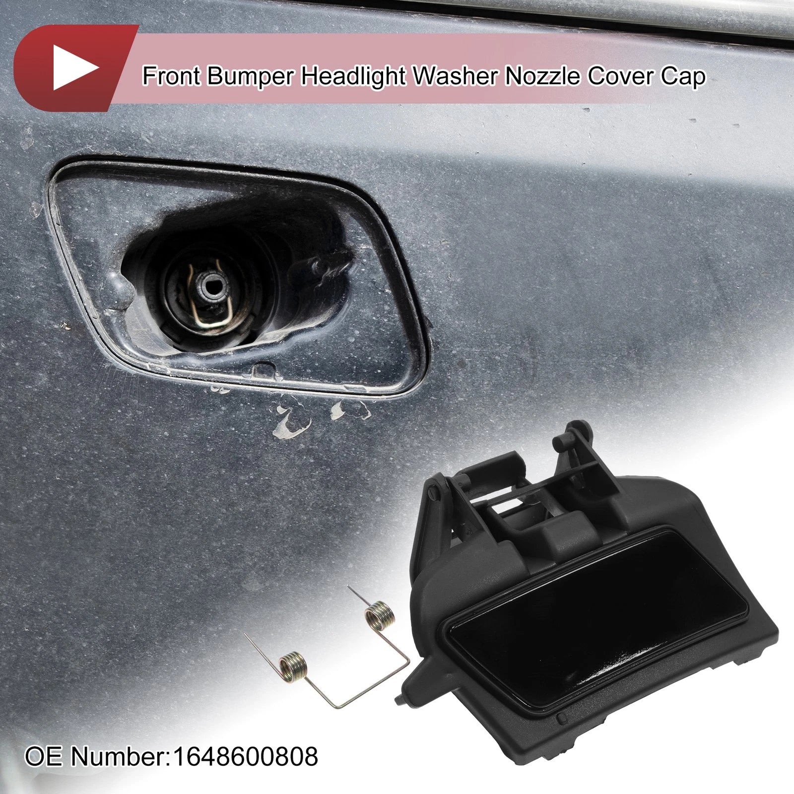 Front Right Washer Nozzle Cover Cap for Mercedes-Benz ML350 (2003-2005)