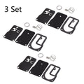 Set of 3 Fuel Pump Repair Kit for B&Stratton (393397, 401400, 402400, 422700)