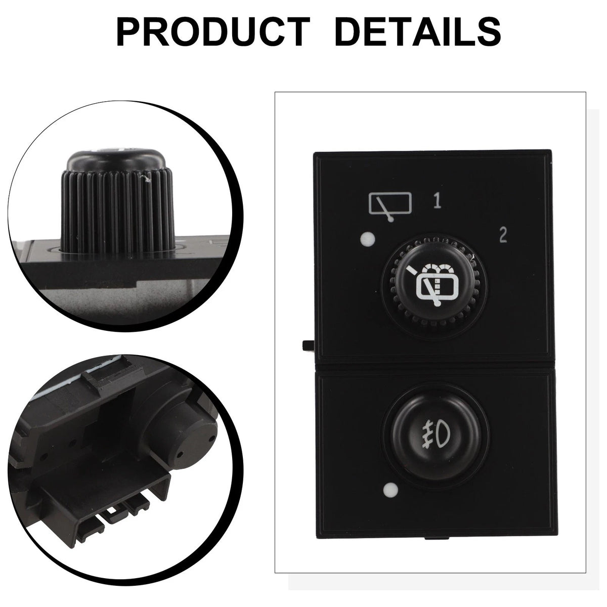 Rear Wiper Switch Fog Light Control for Chevy Suburban (2003–2006)