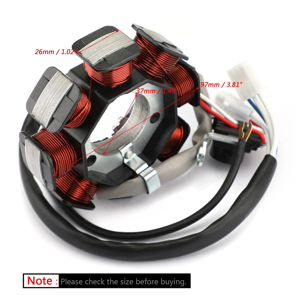 8-Pole Magneto Generator Stator for Yamaha XT 125 R/X (2003–2016)