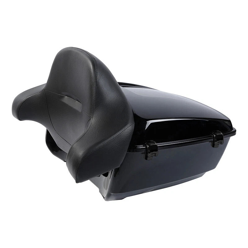 Trunk Backrest Pad Mounting Rack for Harley Fat Boy (2008–2017)