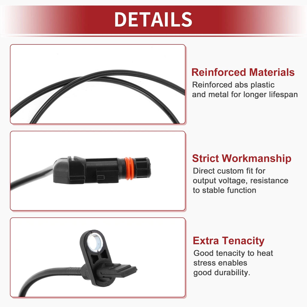 ABS Wheel Speed Sensor Replacement for Mercedes-Benz E550 (2014–2016)